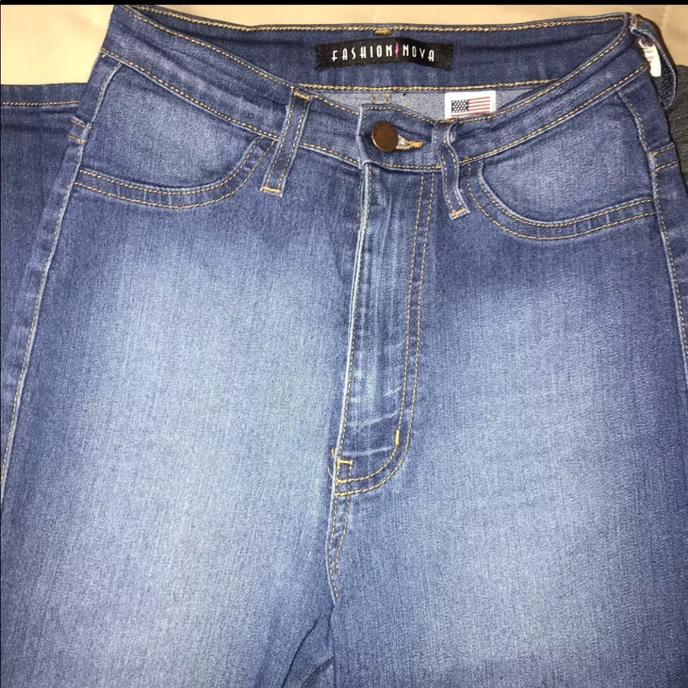 Fashion nova high waisted jeans
